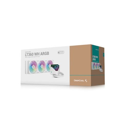 WATERCOOLING DEEPCOOL LT360 ARGB WHITE